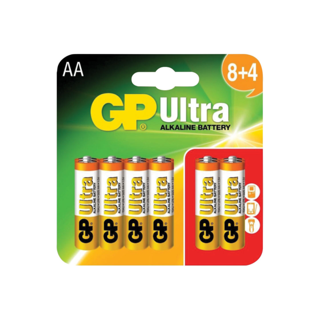 Gp Ultra Alkaline Batteries Aa Pack