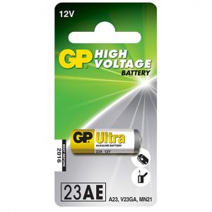 The GP Car Alarm Battery - 23AE is in line with the most advanced remote control systems. Meeting the highest standards, they are excellent in remote controls for cars, photo equipment and other electronic devices