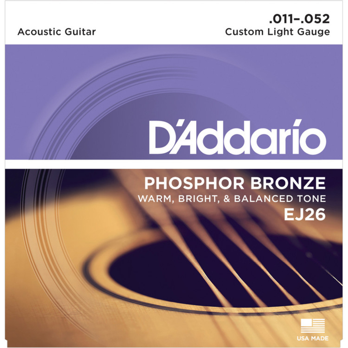 DAddario EJ26 Phosphor Bronze Guitar Strings
