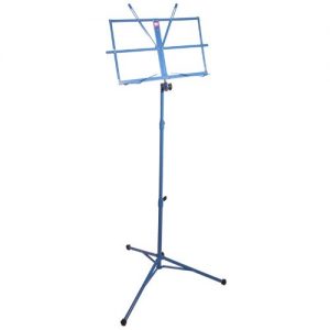 Pure Tone Music Stand with Case Blue