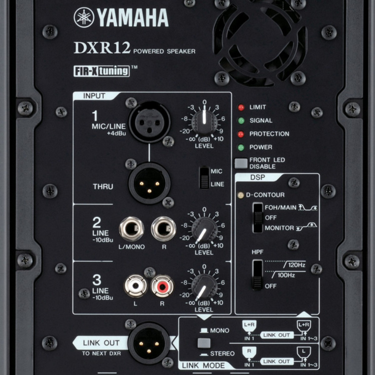 yamaha dxr12 cover