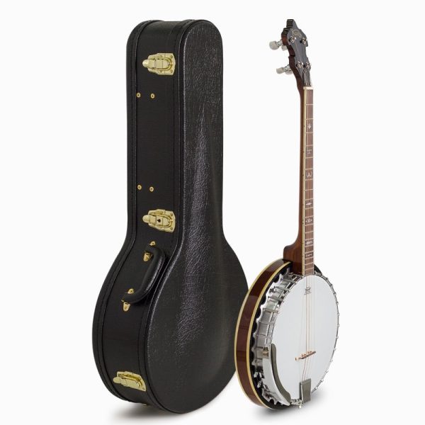 Koda FBJ3419 4 String Tenor Banjo 19 Fret 30 Bracket w/Hardcase