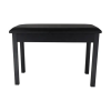 Trax Piano Stool with Storage Black