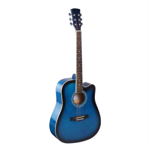 Trax MA41Q Dreadnought Acoustic Guitar Blue