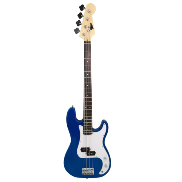 Trax PB1 Bass Guitar Blue