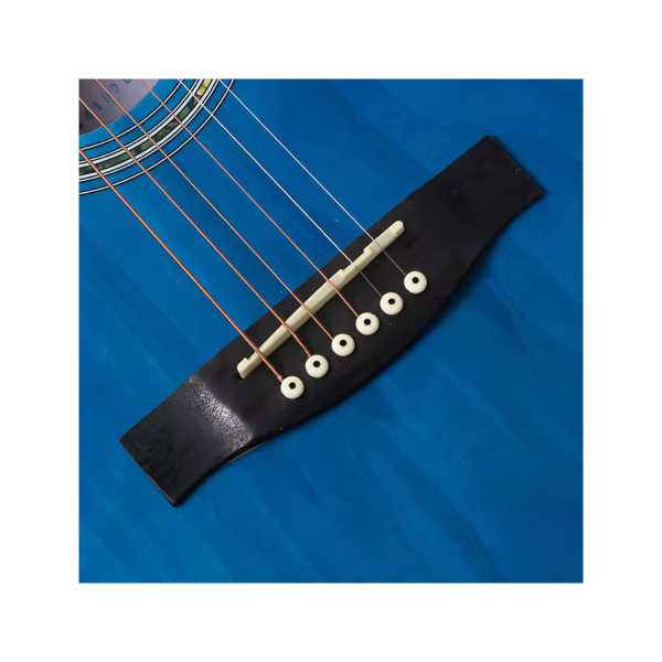 Trax MA41Q Dreadnought Acoustic Guitar Blue