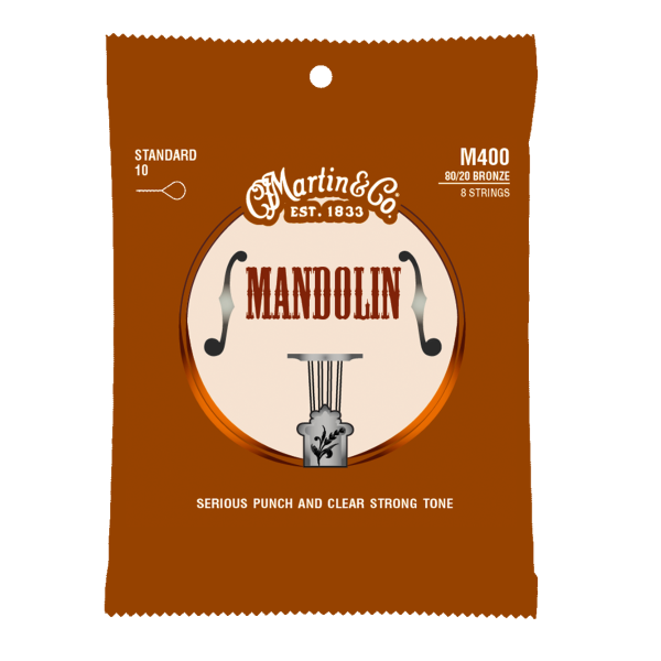 Martin M400 Mandolin Strings 80/20 Bronze Light 10-34