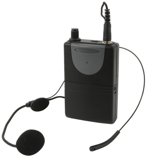 QTX Neckband Mic & Beltpack for QRPA & QXPA VHF 175.0MHz