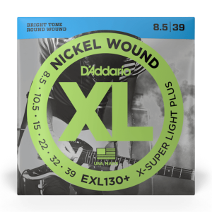 Daddario EXL130+ Nickel Wound Extra Super Light Plus 8.5-39