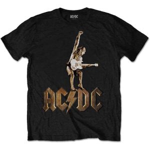 AC/DC Unisex T Shirt Angus Statue