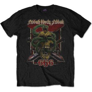 Black Sabbath Unisex T Shirt Bloody Sabbath 666