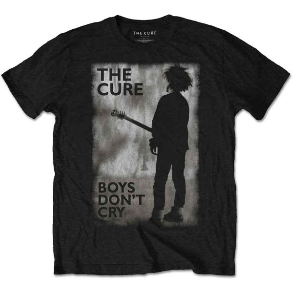 The Cure Unisex T Shirt Boys Don't Cry Black & White