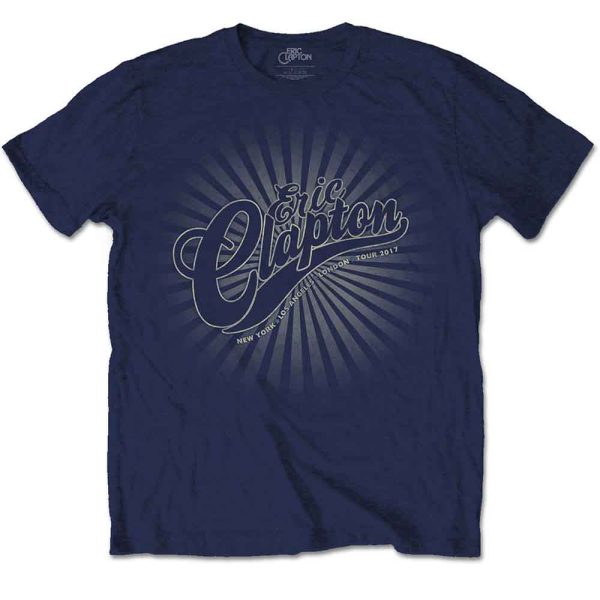 Eric Clapton Unisex T Shirt Logo Rays