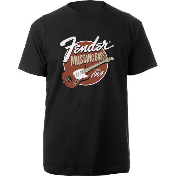 Fender Unisex T Shirt Mustang Bass