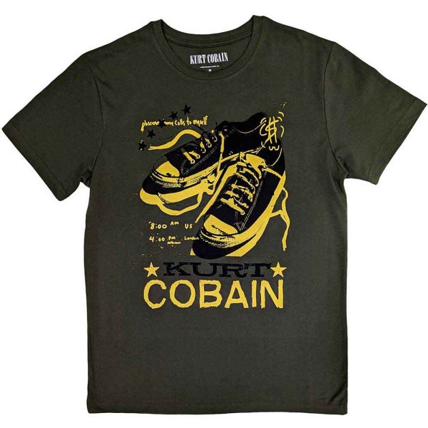 Kurt Cobain Unisex T Shirt Converse