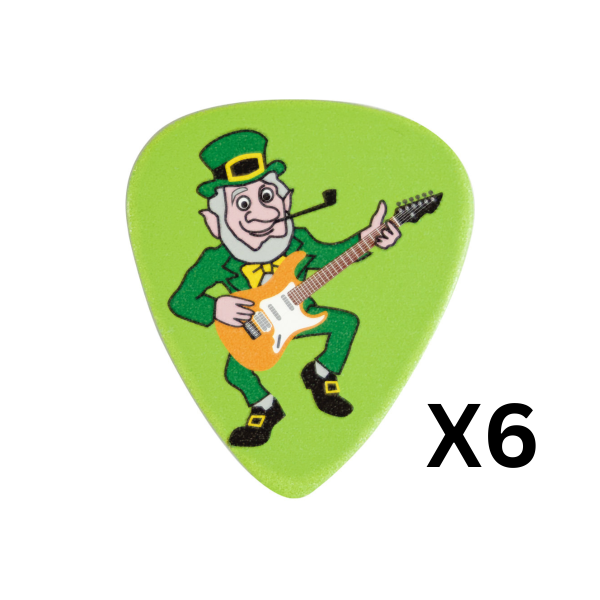 Leoprechaun Guitar Pick 6 Pack