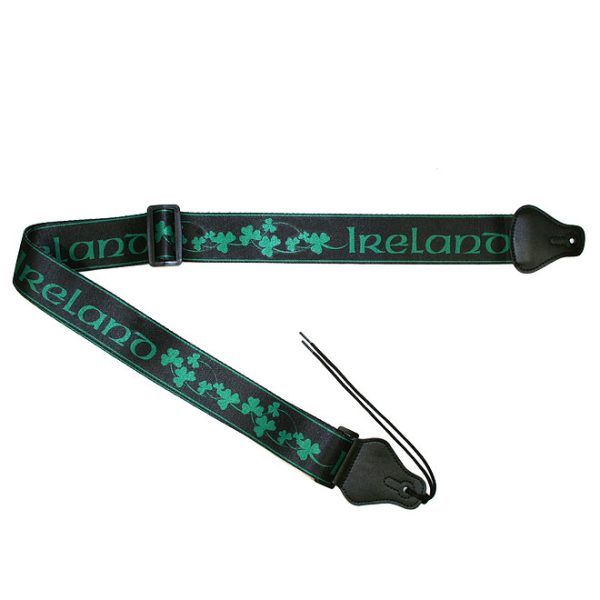 Ireland Shamrocks Guitar Strap