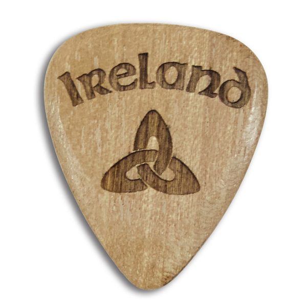 Ireland Trinity Knot Wooden Guitar Pick