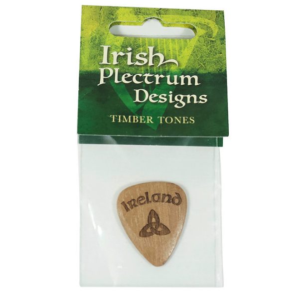 Ireland Trinity Knot Wooden Guitar Pick