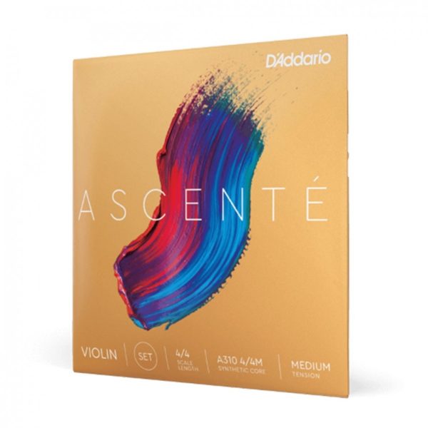 Daddario A310 Ascente Violin String Set 4/4 Medium Tension