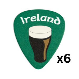 Ireland Pint Guitar Pick 6 Pack