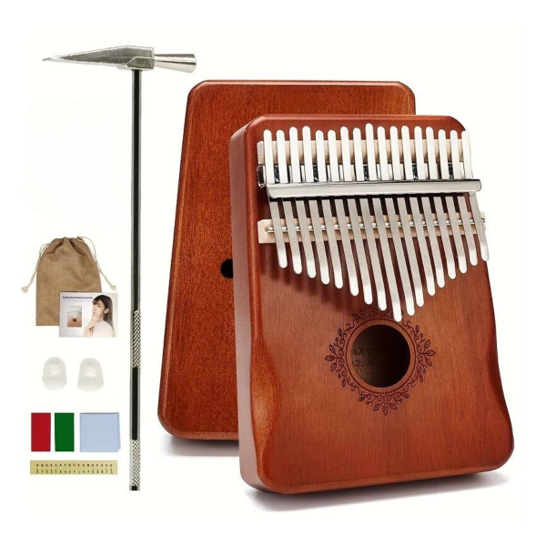 Trax Kalimba 17 Key Mahogany