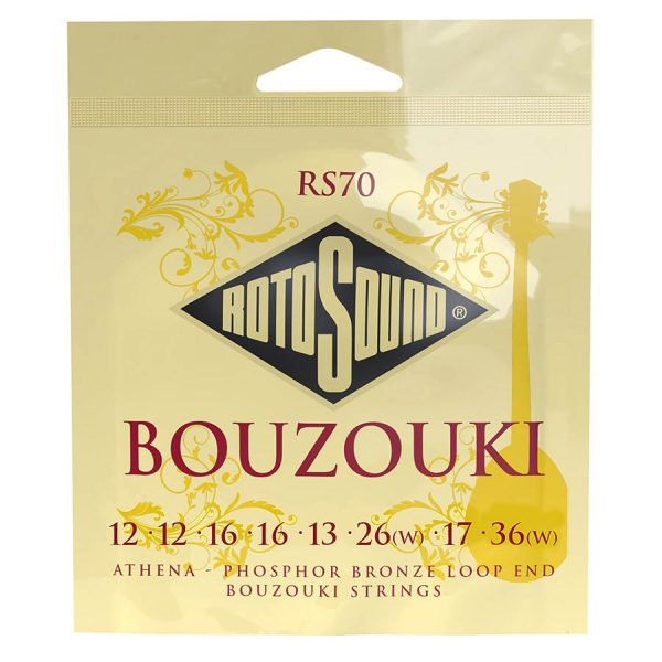 Rotosound RS70 Bouzouki Strings Loop End Phosphor Bronze