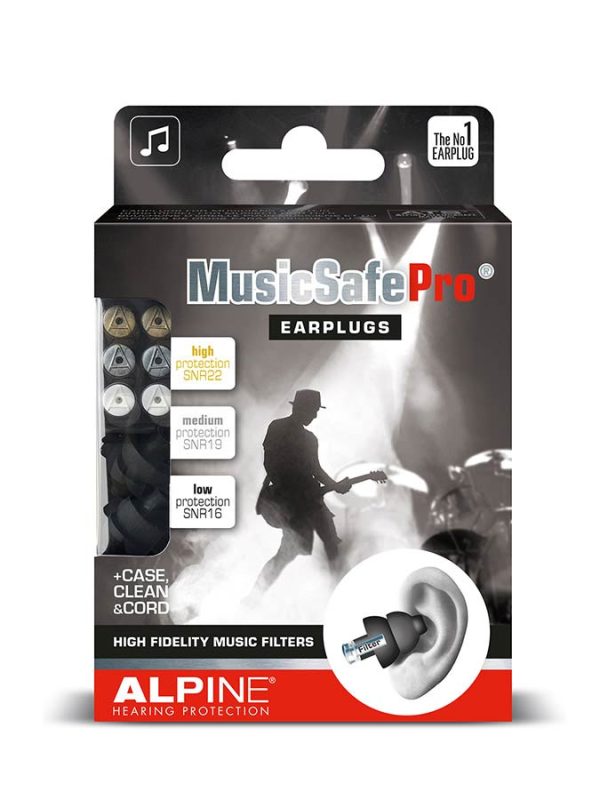 Alpine ALP-MSP-BK Hearing Protection MusicSafePro