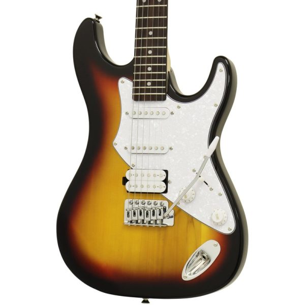 Aria 714 STD Electric Guitar 3 Tone Sunburst