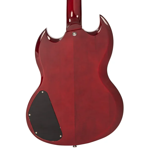 Vintage V69 Coaster Series Electric Guitar Cherry Red