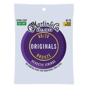 Martin M170 Original 80/20 Acoustic Strings 10-47