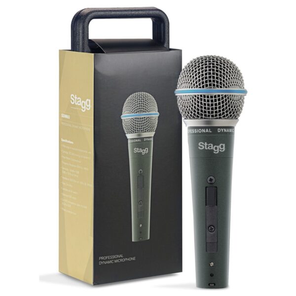 Stagg SDM60 Metal Chassis Vocalist Premium Dynamic Microphone