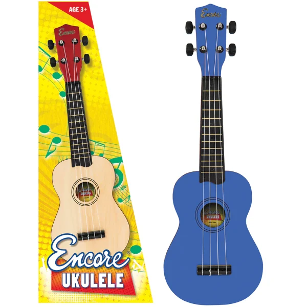 Encore EUK10 Soprano Ukulele Blue