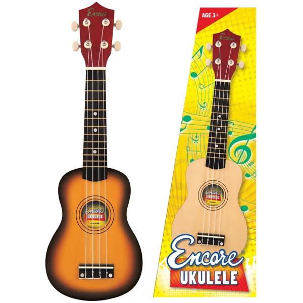 Encore EUK10 Soprano Ukulele Sunburst