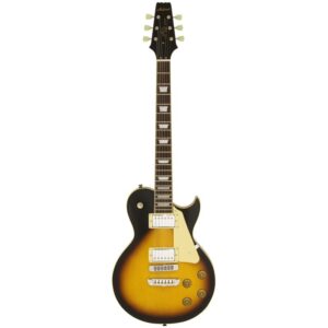 Aria PE350 STD Electric Guitar Single Cutaway Aged Brown Sunburst