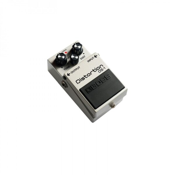 Boss DS1-WH Distortion Pedal Limited Edition Metallic White