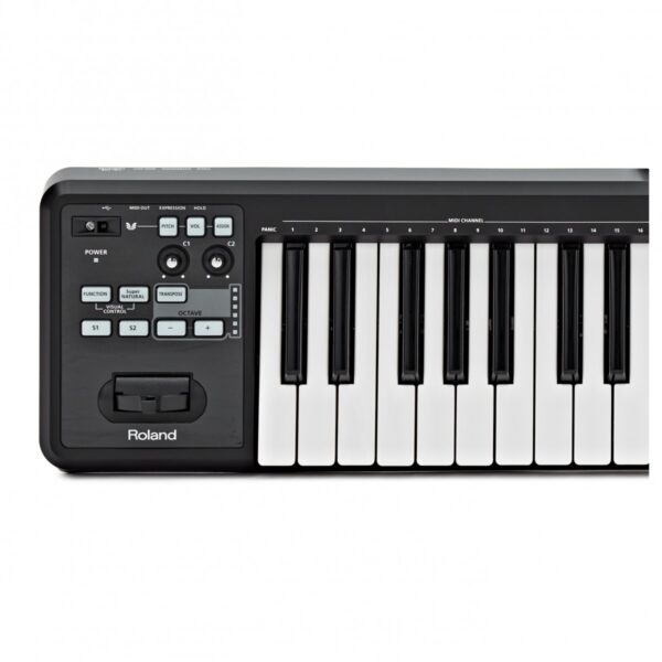 Roland A49 MIDI Controller Keyboard Black