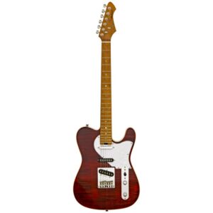 Aria 615 MK2 Electric Guitar Ruby Red