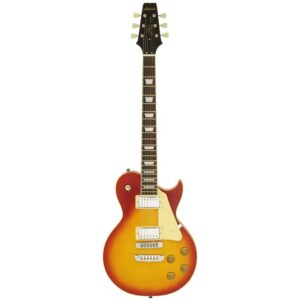 Aria PE350 STD Electric Guitar Single Cutaway Aged Cherry Sunburst