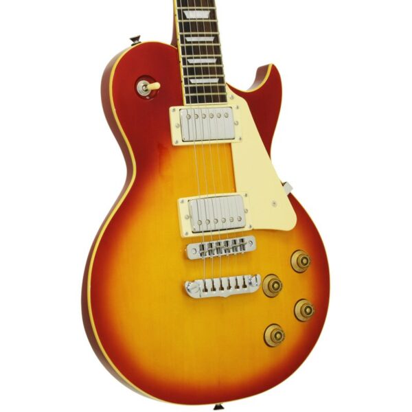 Aria PE350 STD Electric Guitar Single Cutaway Aged Cherry Sunburst