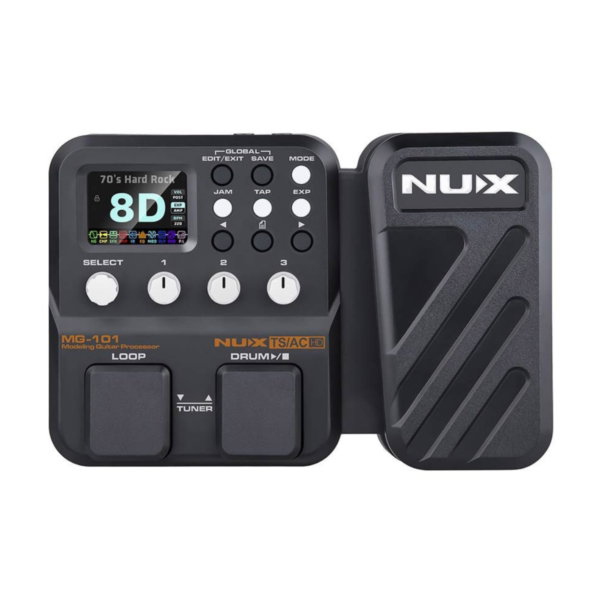 Nux MG101 Guitar Multi Effects Modelling Processor