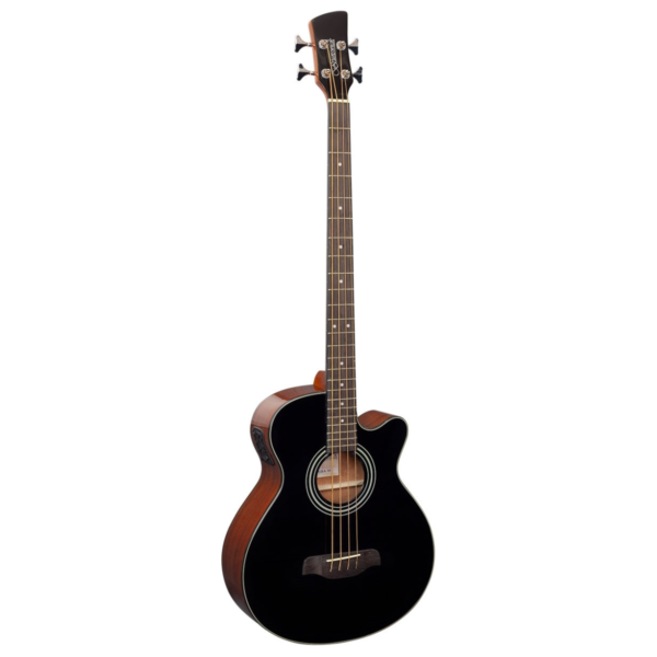 Brunswick TBJBABK Electro Acoustic Bass Black